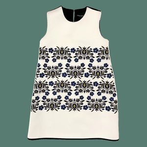 Cynthia Rowley Embroidered Shift Dress MSRP $495